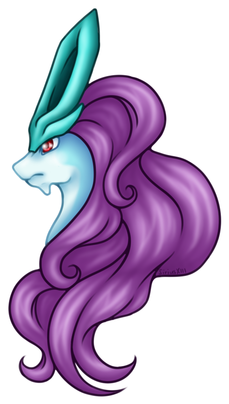 Suicune Png (500x850), Png Download