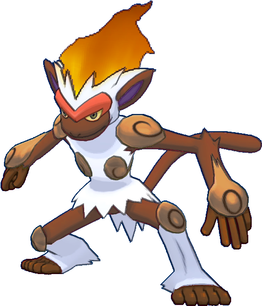 Infernape Png (581x639), Png Download