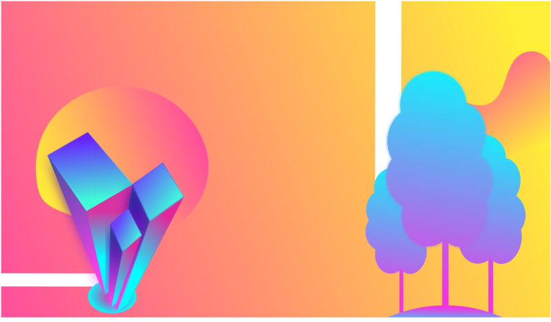 Abstract Vector City City Digital Illustration Vector (800x600), Png Download