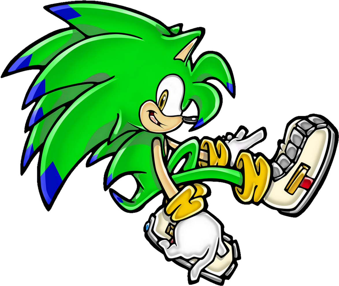 Psycho The Hedgehog (1200x990), Png Download