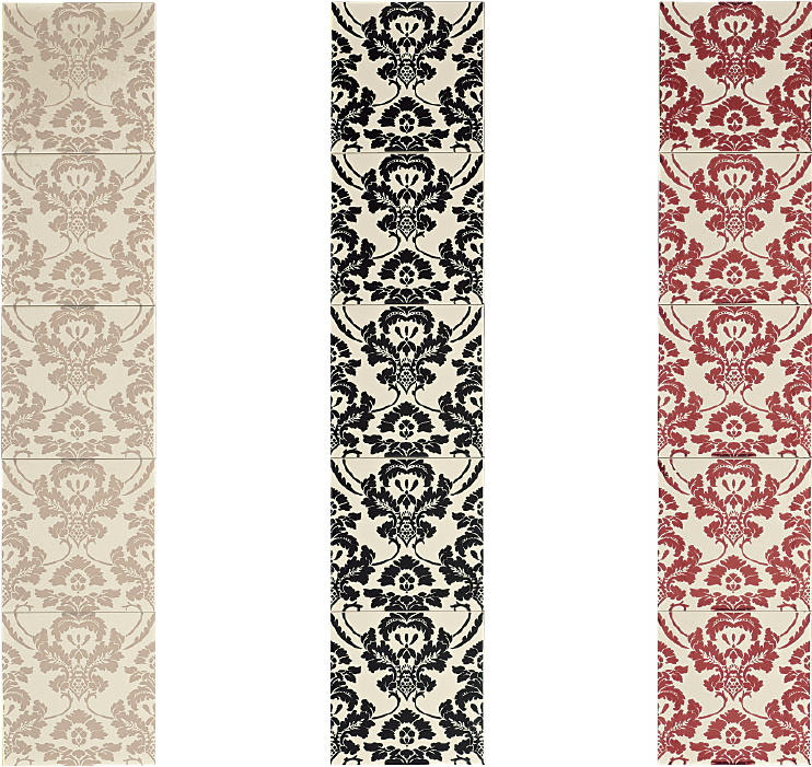 Victorian Flock Tiles (1024x768), Png Download