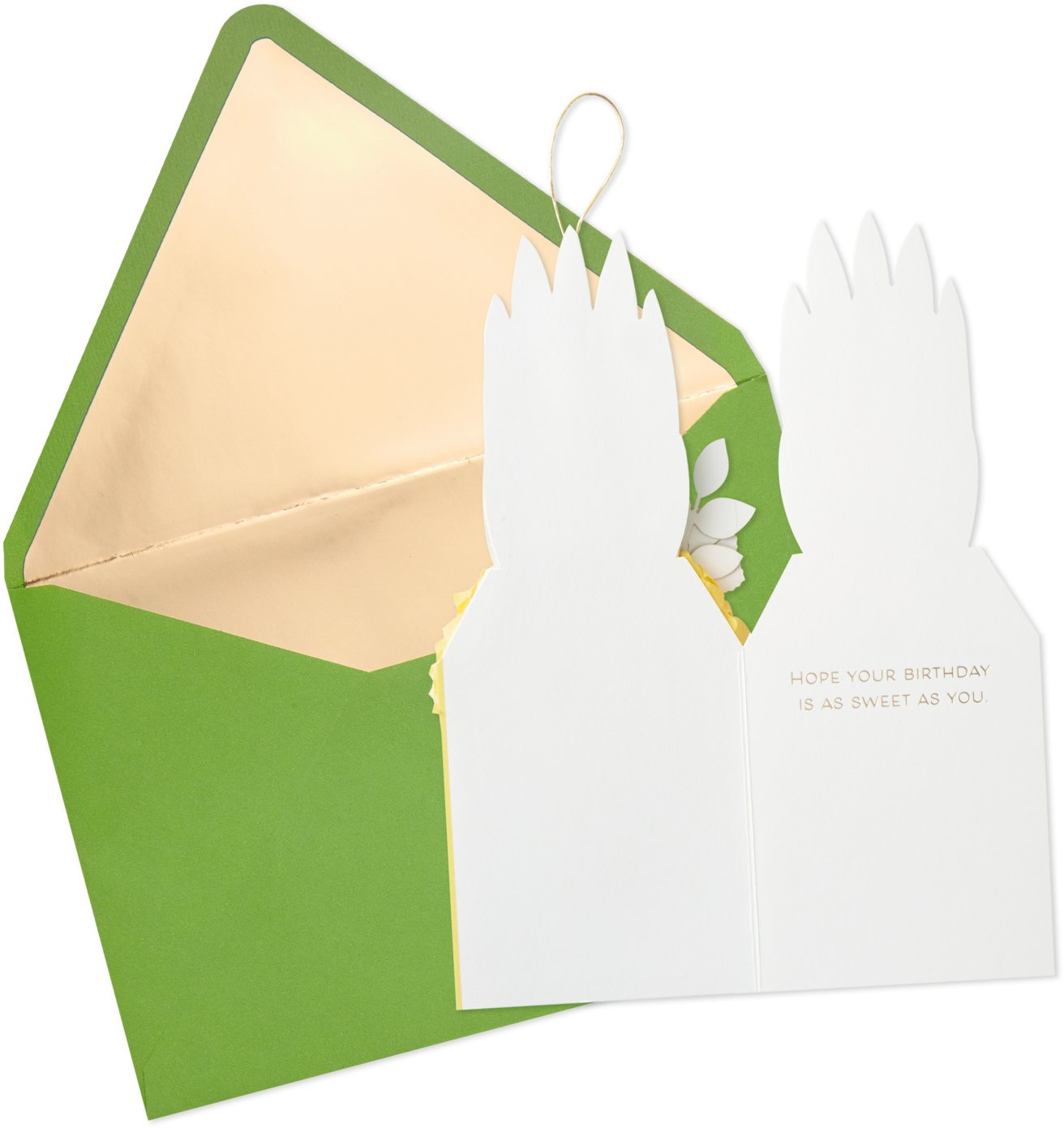 Pineapple Piñata Birthday Card (1470x1470), Png Download