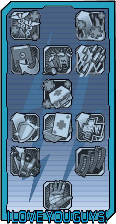 Claptrap Skill Tree (474x904), Png Download