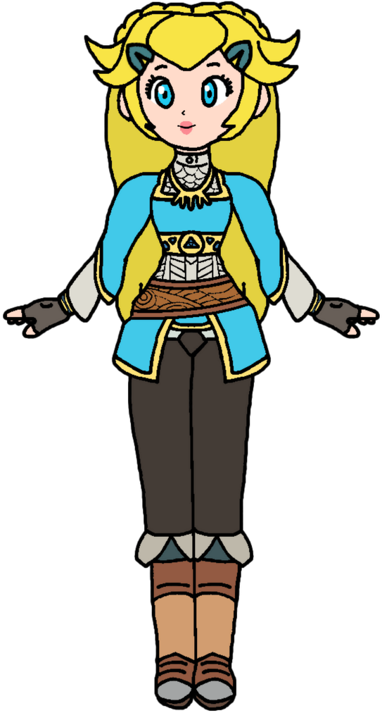 Zelda By Katlime (720x1110), Png Download