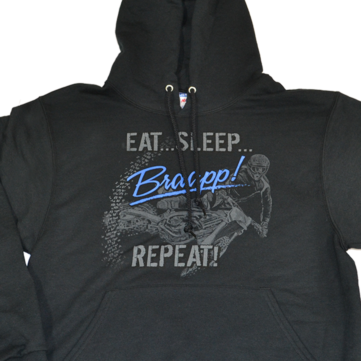 Motocross Eatsleep Braapp Repeat (1220x1220), Png Download