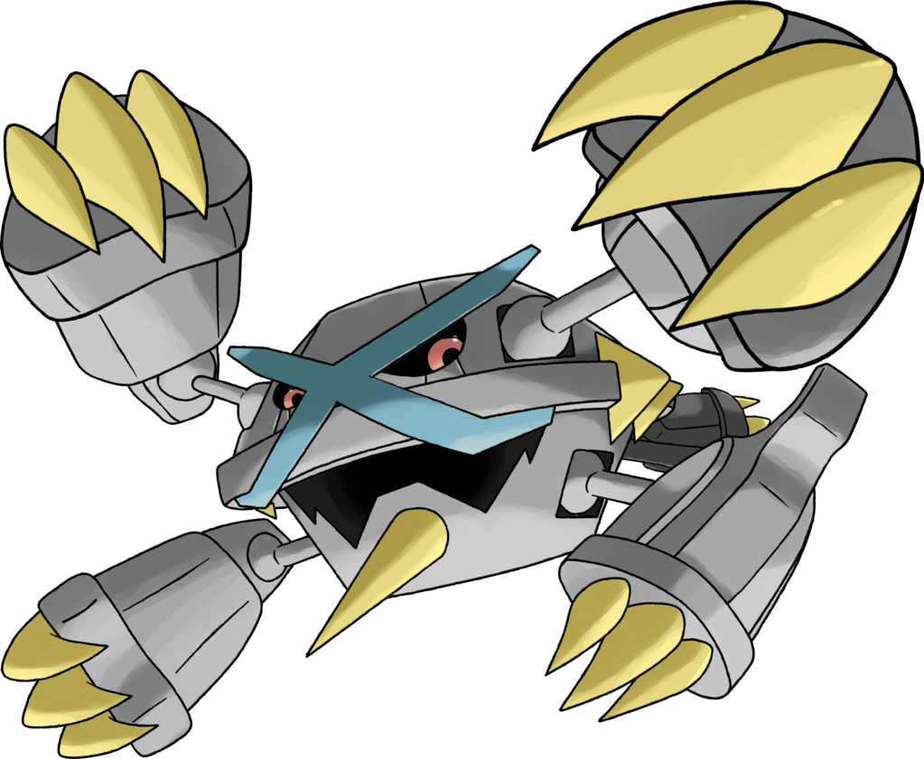 Mega Metagross (1023x841), Png Download