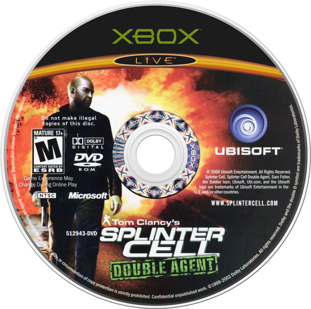 Tom Clancy's Splinter Cell (1280x1280), Png Download