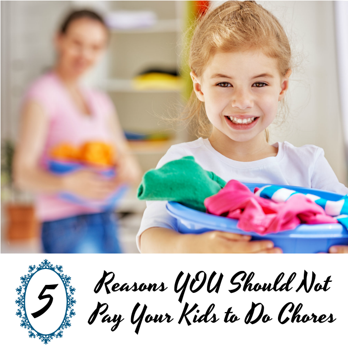 5 Reasons You Should Not Pay Your Kids To Do Chores (700x700), Png Download
