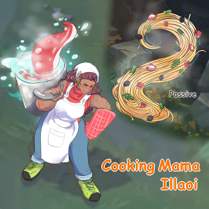 #illaoi Hashtag On Twitter (800x800), Png Download