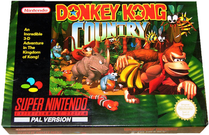 Donkey Kong Country (775x518), Png Download