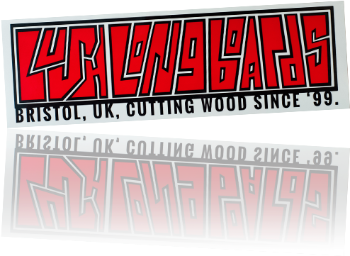 Lush Longboards Stickers (692x722), Png Download