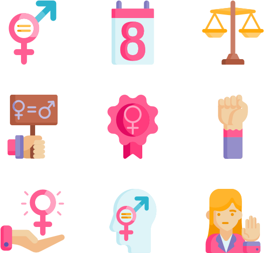 Feminism (600x564), Png Download