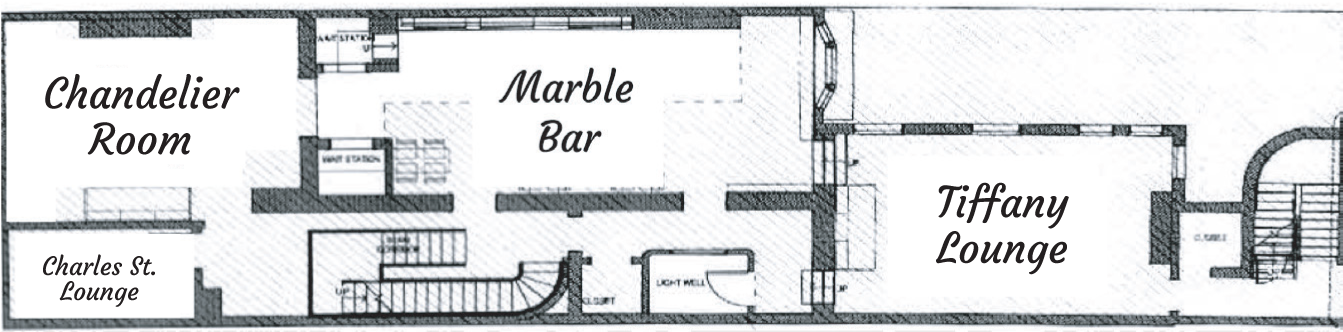 The 2nd Floor Bar Has A European Stand-up Configuration (1444x415), Png Download