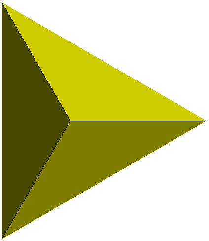Tetrahedron Vertfig (600x600), Png Download
