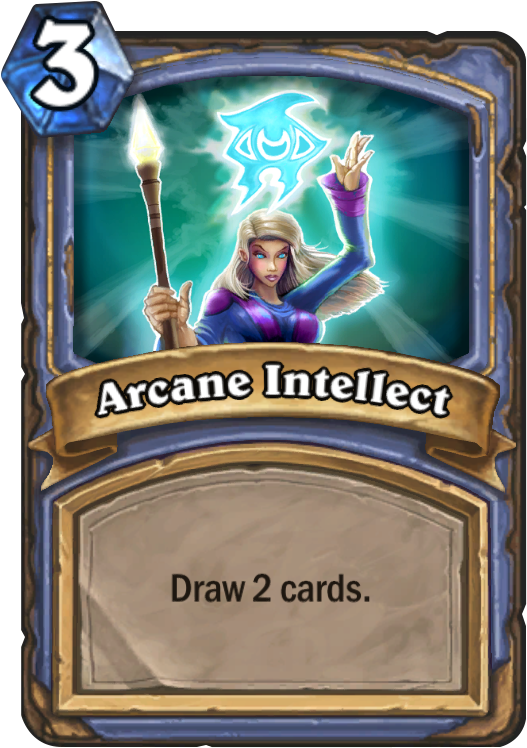 Arcane Intellect (567x811), Png Download