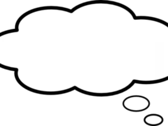 Thought Bubble Clipart (640x480), Png Download