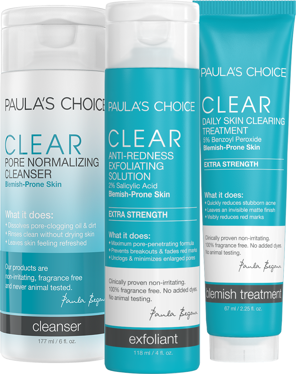 Clear Acne Extra Strength Essential Kit (1366x2048), Png Download