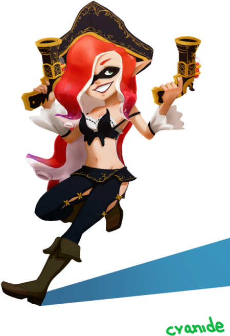Inkling Miss Fortune (500x702), Png Download