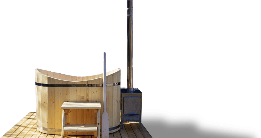 Top Quality Wooden Hot Tubs For Sale (884x470), Png Download