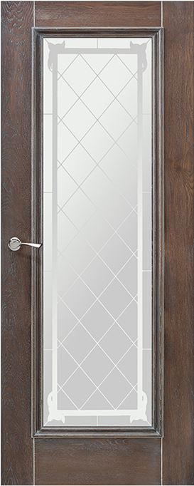 Romula 5 Glazed Door (486x765), Png Download
