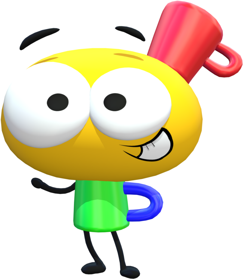 Mugman By Dol Gsoe-d8o6qzp (850x940), Png Download