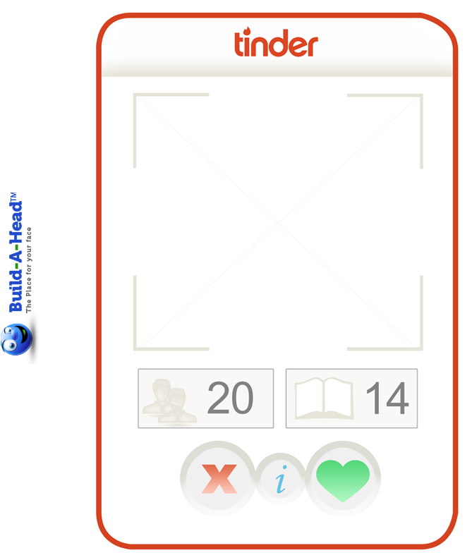 Tinder Selfie - Tinder Cutout (800x800), Png Download