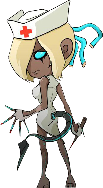 Nurse - Crossfire Nurse (375x620), Png Download