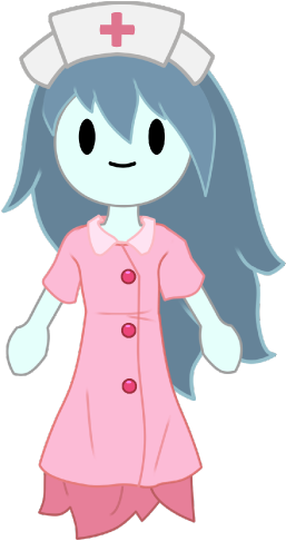 Spooky Nurse - Spooky's House Of Jumpscares Gif (336x491), Png Download