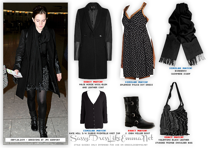 Emma Watson - Overcoat (700x500), Png Download