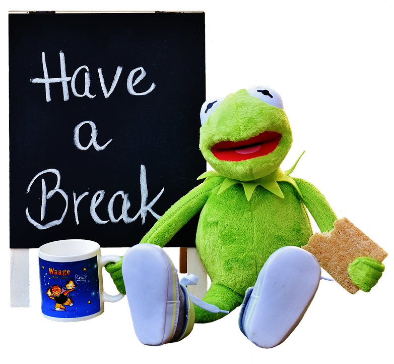 Kermit, Csésze, Kávéznak, Szünet - Die Gleichen Tassen-, Verschiedenen Und Kaffeetasse (555x480), Png Download