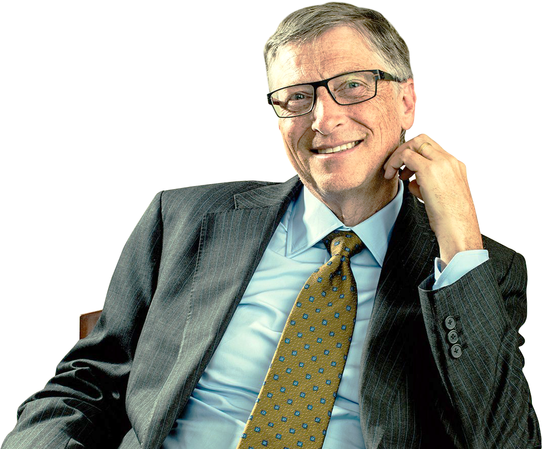 Bill Gates Png Image - De Bill Gates Png (500x394), Png Download