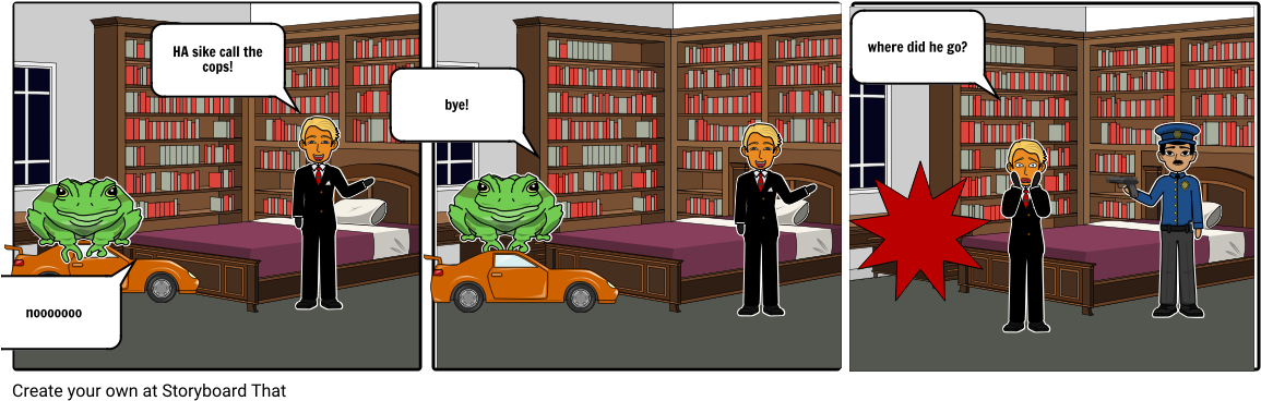 Trumps Weird Night With Kermit Part - Cartoon (1164x385), Png Download