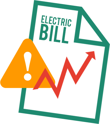 Banner Free Stock Collection Of Utility Bills High - Electric Bills Transparent (385x431), Png Download