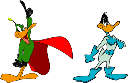 Duck Dodgers Png - Daffy Duck Dodgers (473x300), Png Download