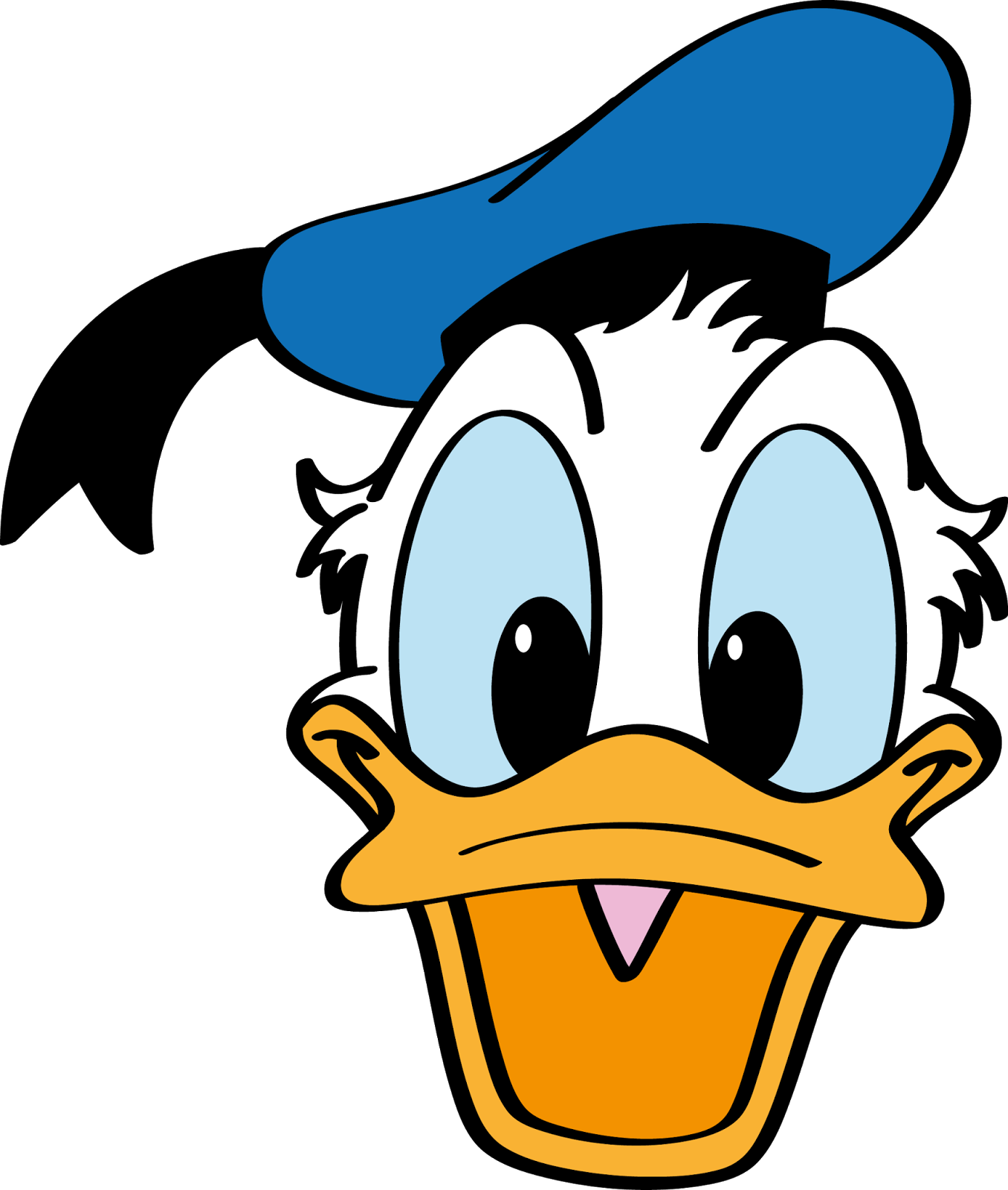 Daffy Duck And Donald Duck - Caras De Pato Donald (1356x1600), Png Download