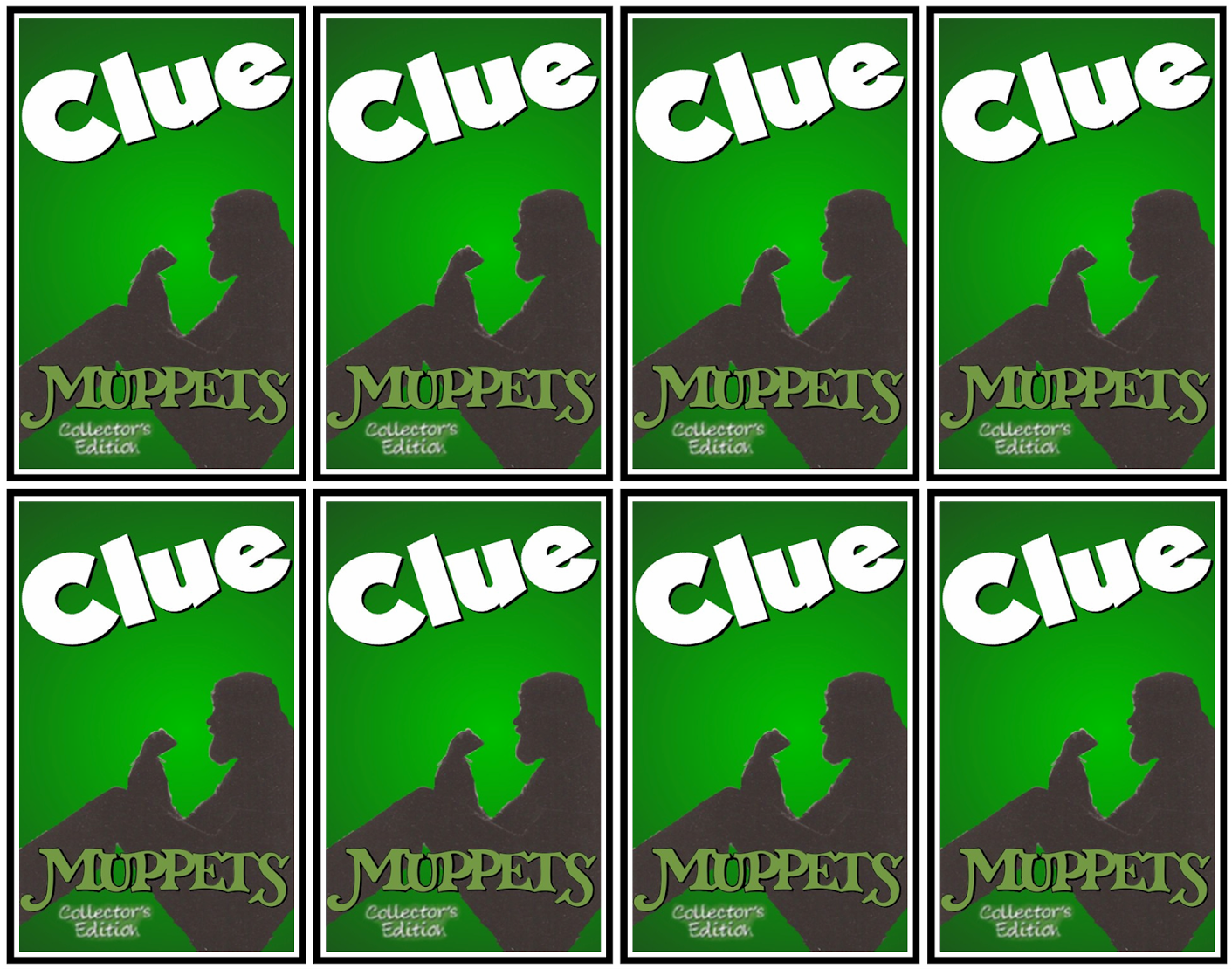 Clues Are Gathered On A Notepad As Per Usual - Clue Board Game (1600x1237), Png Download