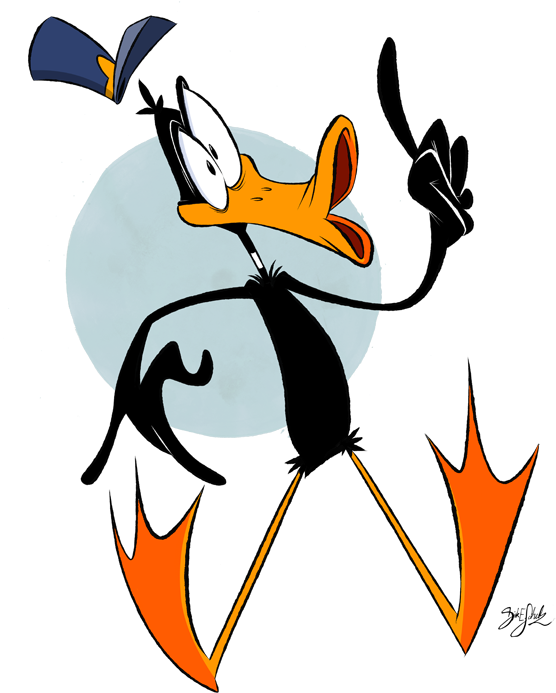 Tuesday, July 22, - Daffy Duck (606x793), Png Download