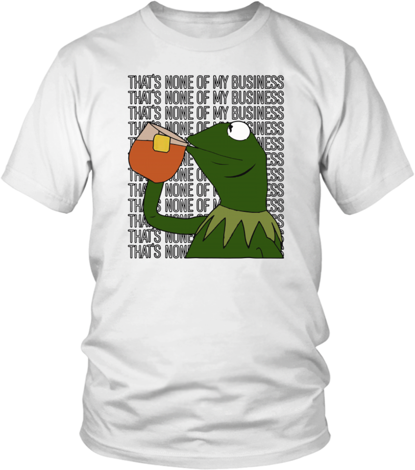 Kermit Sipping Tea Meme King But Thats None Of Business - Amir Khan 'king Khan' (960x960), Png Download