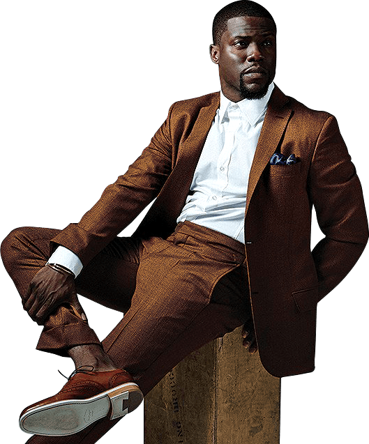 Celebrities - Kevin Hart Png (529x637), Png Download