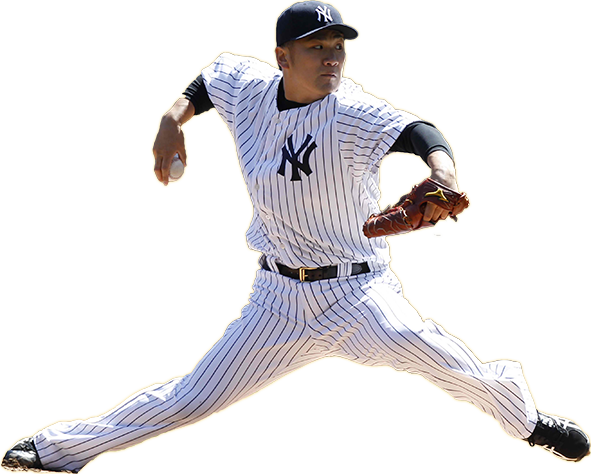 Masahiro Tanaka Mizuno Glove, Masahiro Tanaka Asics - Masahiro Tanaka Glove (591x474), Png Download