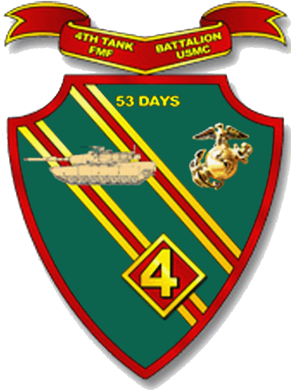 4th Tank Battalion Logo (600x805), Png Download