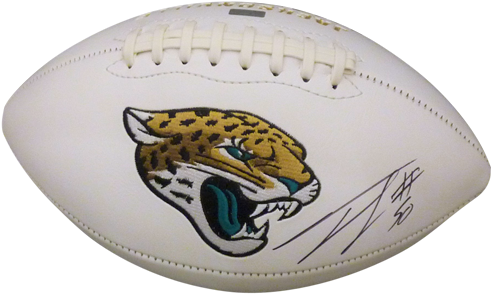 Telvin Smith Autographed Jacksonville Jaguars Logo - Blake Bortles Autographed Jaguars Logo Football - Psa/dna (500x500), Png Download