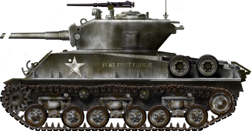 M4a3 W - M4 Sherman (502x262), Png Download