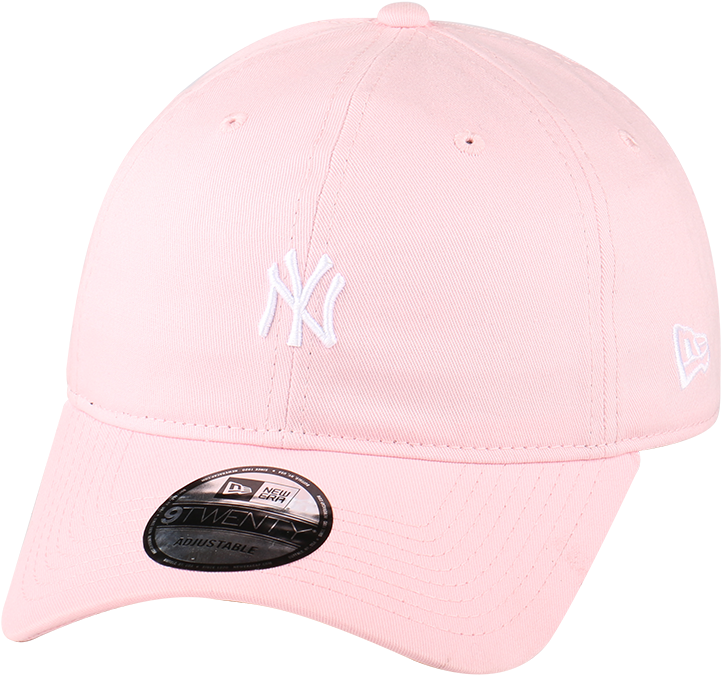 New York Yankees Mlb Mini Logo Pastel Collection 9twenty - Pink Yankees Cap Png (1000x750), Png Download