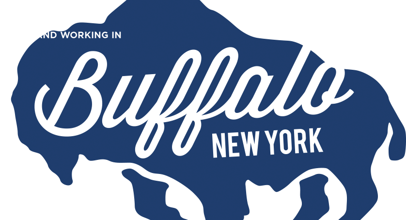 Living And Working In Buffalo, New York - Buffalo New York Logo Transparent (838x454), Png Download