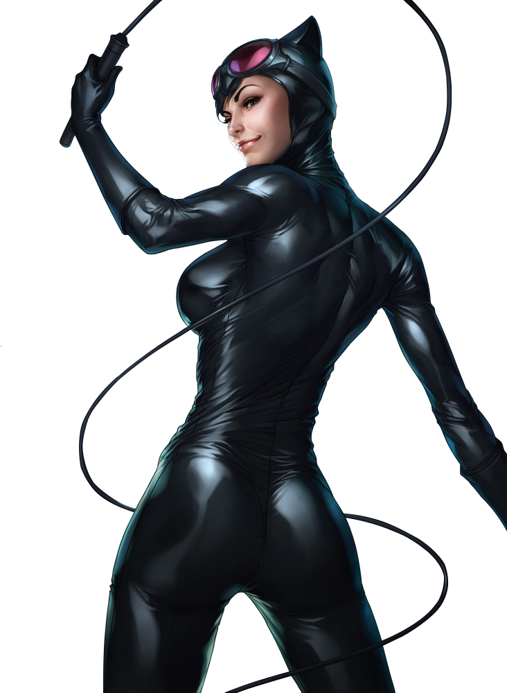 Catwoman - Catwoman Transparent (732x1000), Png Download