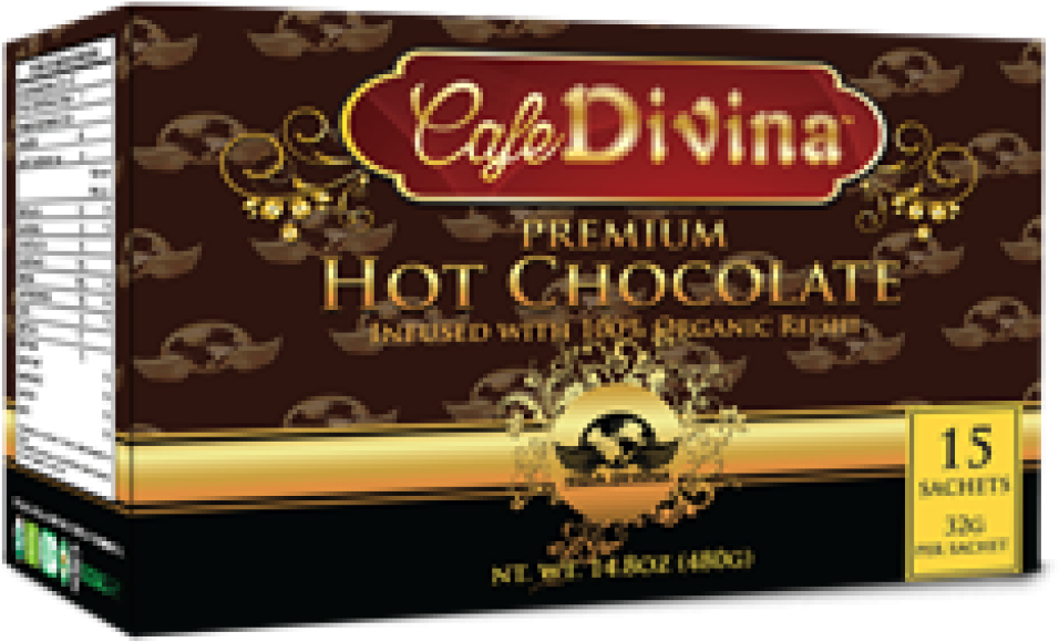 Hot Chocolate - Cafe Divina Hot Chocolate (1024x1024), Png Download