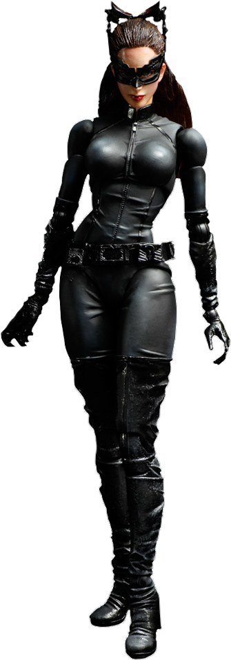 335 × - Play Arts Kai Catwoman Dark Knight Rises (335x956), Png Download