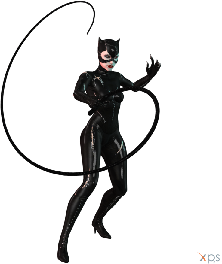 Download Catwoman Transparent Png - Michelle Pfeiffer Catwoman Png PNG Imag...