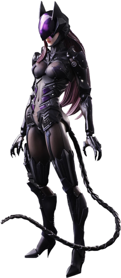 Catwoman - Cat Woman Dc (480x945), Png Download